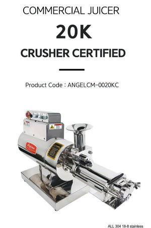 Angel Commercial Juicer CM20K-Crusher