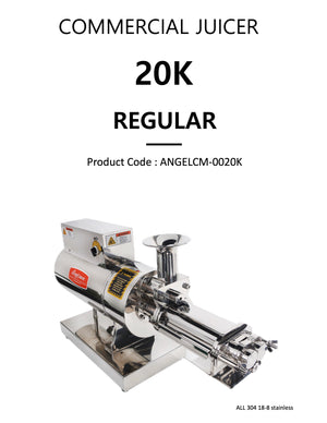 Angel Commercial Juicer CM20K-Regular (In Stock Now)