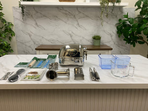 Angel 8500 Cold Press Slow Juicer (Used Only Few Times, Brand New Condition, 1 Left in Stock)